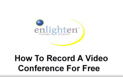 How To Record A Live Video Conference From Your Own Computer